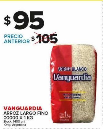 Carrefour Maxi Arroz largo vanguardia x 1kg oferta