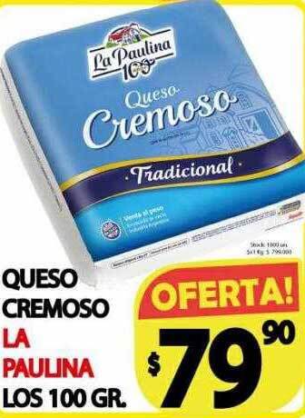 Queso cremoso la paulina