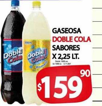 Supermercados Mariano Max Gaseosa doble cola sabores oferta