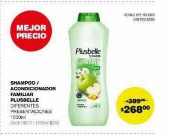 Atomo Conviene Shampoo acondicionador familiar plusbelle oferta