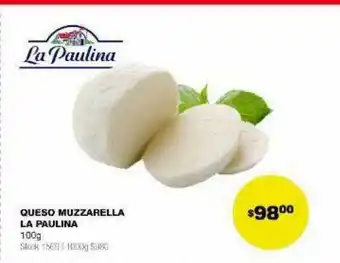 Atomo Conviene Queso muzzarella la paulina oferta