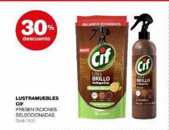 Atomo Conviene Lustramuebles cif 30% descuento oferta
