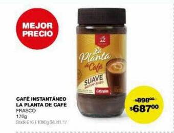 Atomo Conviene Café instantáneo la planta de café oferta