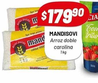 Almacor Mandisovi arroz doble carolina oferta