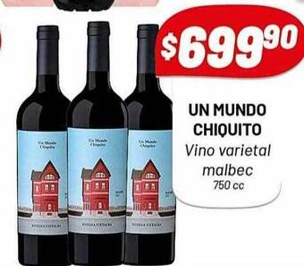 Almacor Un mundo chiquito vino varietal malbec oferta