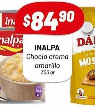 Almacor Inalpa choclo crema amarillo oferta