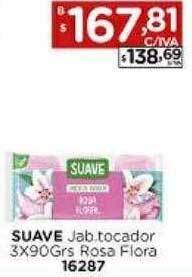 Hipermay Suave jab. tocador rosa flora oferta