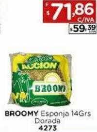 Hipermay Broomy esponja dorada oferta