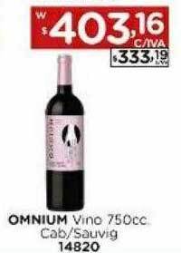 Hipermay Omnium vino cab sauvig oferta