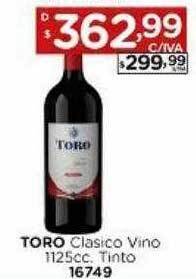 Hipermay Toro clasico vino tinto oferta