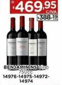 Hipermay Benjamin ns vino oferta