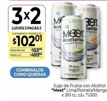 La Anonima Jugo de frutos con alcohol oferta