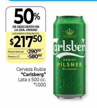 La Anonima Cerveza rubia oferta