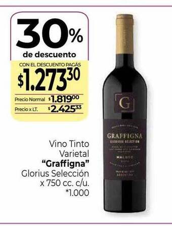 La Anonima Vino tinto varietal oferta