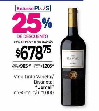 La Anonima Vino tinto varietal bivarietal oferta