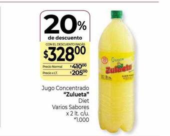 La Anonima Jugo concentrado oferta