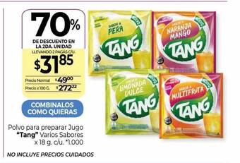 La Anonima Polvo para preparar jugo oferta