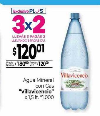 La Anonima Agua mineral con gas oferta