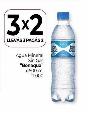 La Anonima Agua mineral sin gas oferta
