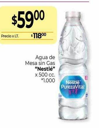 La Anonima Agua de mesa sin gas oferta