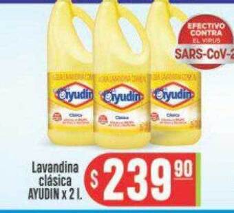 Supermercados Caracol Lavandina clásica ayudin oferta