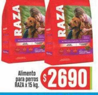 Supermercados Caracol Alimento para perros raza oferta