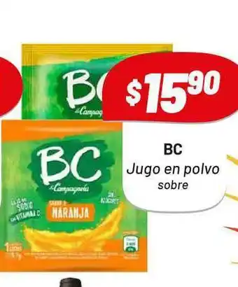 Almacor Bc Jugo En Polvo oferta