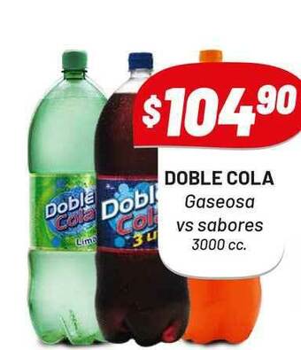 Almacor Doble Cola Gaseosa Vs Sabores 3000cc oferta