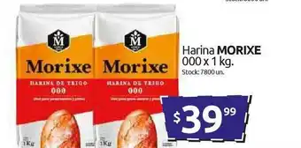 Cordiez Morixe Harina 000 1kg oferta