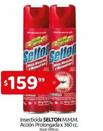 Selton M.m.m. Acción Prolongada Insecticida x 360cc