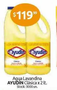 Cordiez Ayudin Clásica Agua Lavandina x 2lt oferta