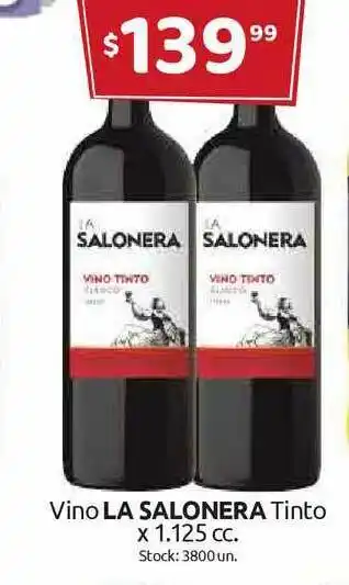 Cordiez La Salonera Tinto Vino x 1.125cc oferta