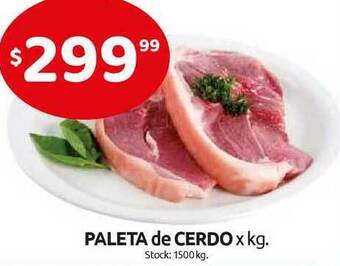 Cordiez Paleta De Cerdo oferta