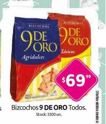 Cordiez 9 De Oro Bizcochos Todos oferta