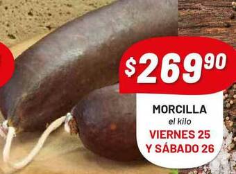 Almacor Morcilla oferta