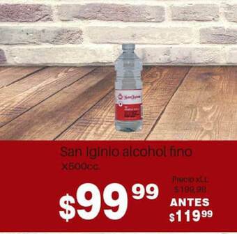 San Iginio Alcohol Fino x 500cc