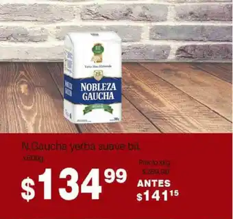 Nobleza Gaucha Yerba Suave Bil. x 500g