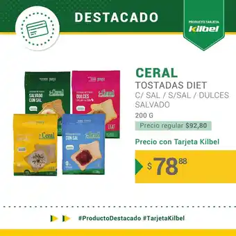 CERAL TOSTADAS DIET 200 G