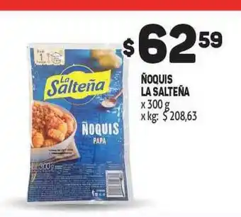 Makro La Salteña ñoquis x 300g oferta