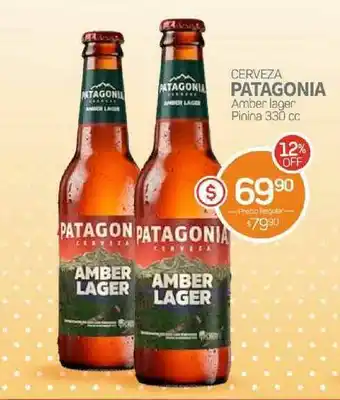 Alvear Patagonia Amber Lager Pinina Cerveza 330cc oferta