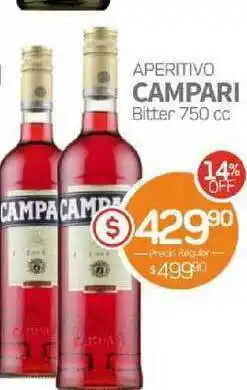 Alvear Campari Aperitivo 750cc oferta