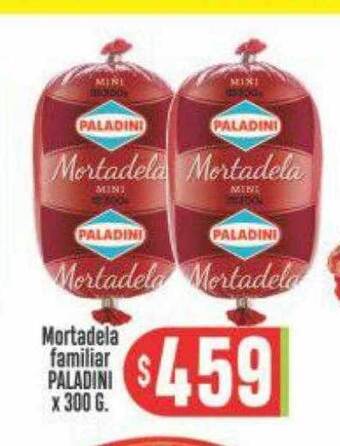 Supermercados Caracol Mortadela familiar paladini oferta