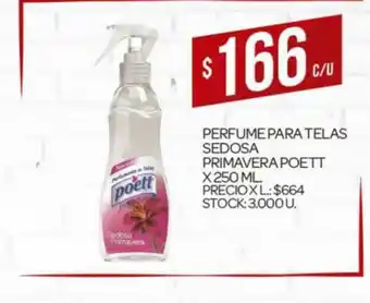 Supermercados DIA Poett Perfume Pra Telas Sedosa Primavera x 250ml oferta