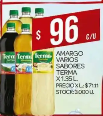 Supermercados DIA Terma Amargo Varios Sabores x 1.35L oferta