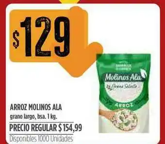 Supermercados Vea Molinos Ala Arroz 1kg oferta