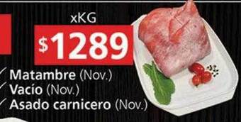 Supermercados Aiello Matambre vacío asado carnicero oferta