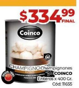 Diarco Coinco Champignones oferta