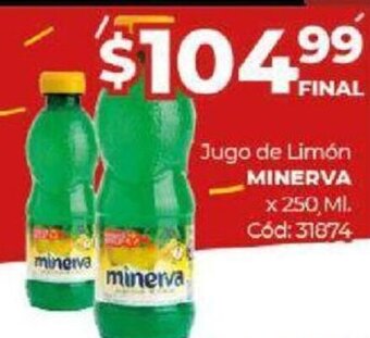 Diarco Minerva Jugo de Limón oferta
