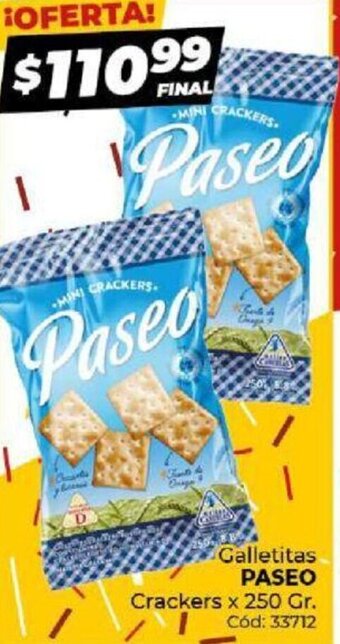 Diarco Paseo Galletitas oferta