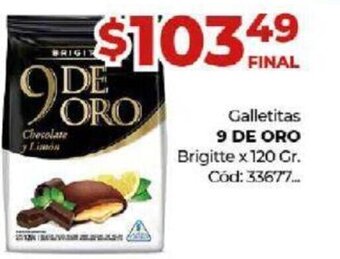 Diarco 9 De Oro Galletitas oferta